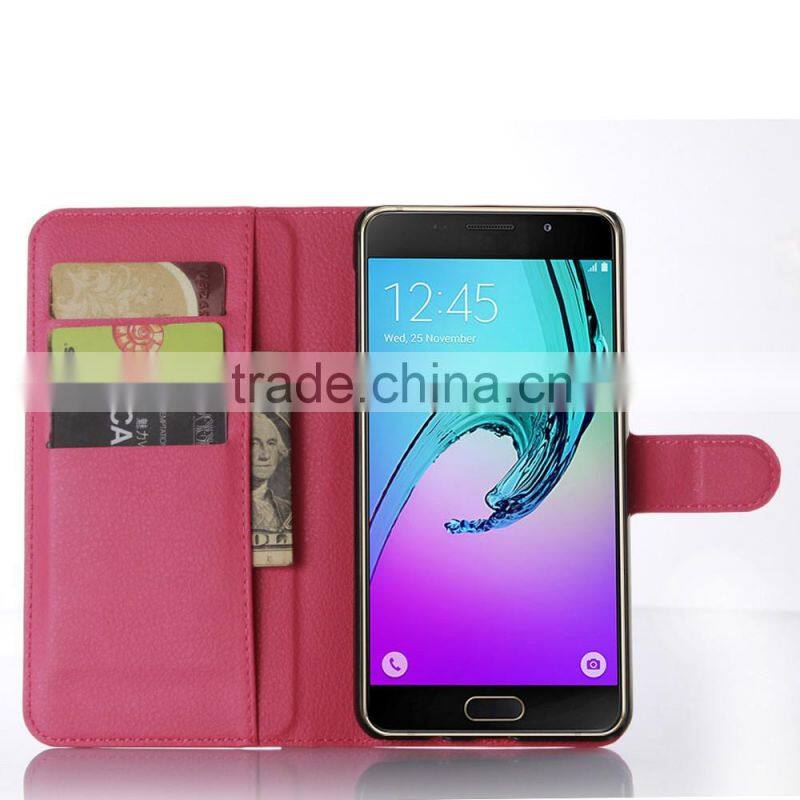 High Quality Leather Holster Card Wallet Folio Stand Flip Case Cover for Samsung GALAXY A9