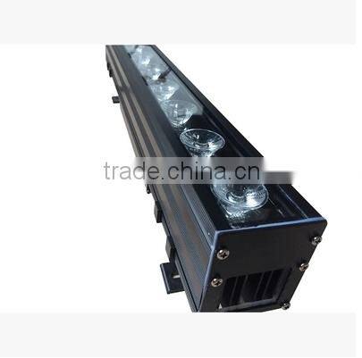 Die Casting Aluminum Shell DMX512 Signal Control 8pcs 10W LED Wall Wash Light