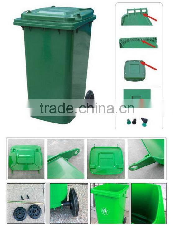Plastic wheelie industry bin 240L EN840