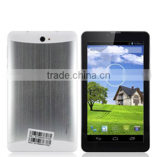Tablet PCs 7 inch MTK6572 Tablet PC 4GB Android 4.2 Dual Core 3G WCDMA Phablet Camera GPS Cell Phone WIFI Bluetooth Dual SIM