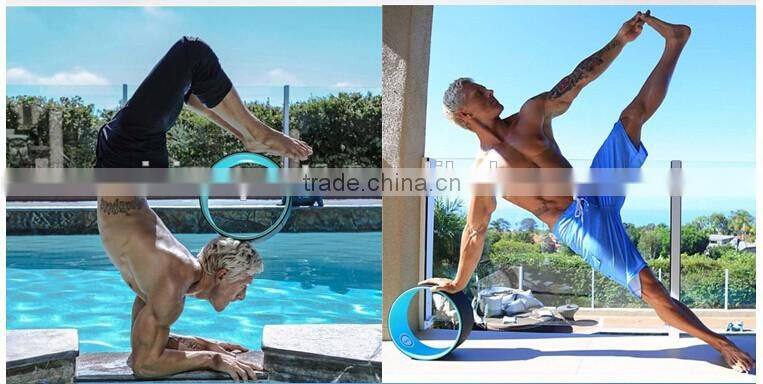 Yoga balance wheel for fitness exercise