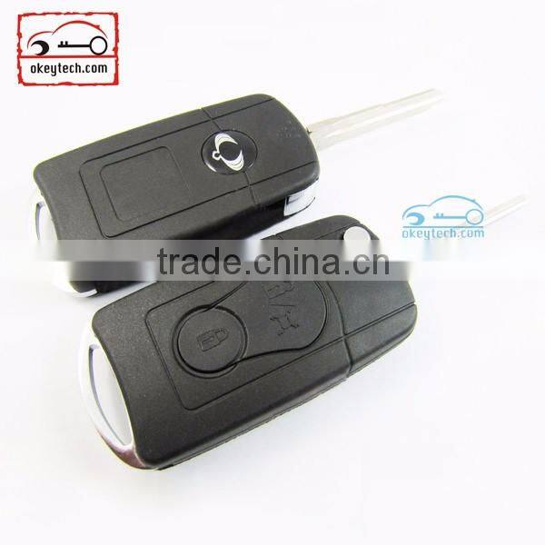 High Quatity Ssangyong Car Key Ssangyong 3 button flip romote key shell Ssangyong fob