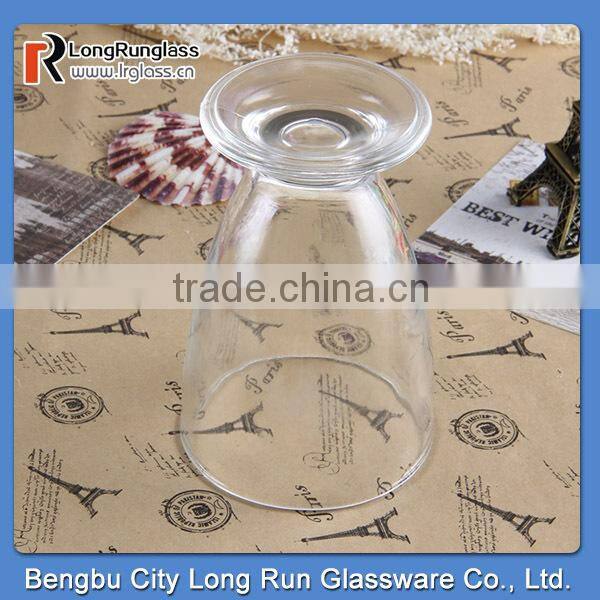 LongRun 258ml clear transparent glass red wine galss mug drinking coffee glass cup wholesale