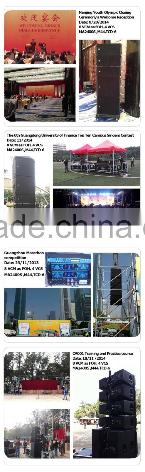 professional dual 10inch line array speaker for sale
