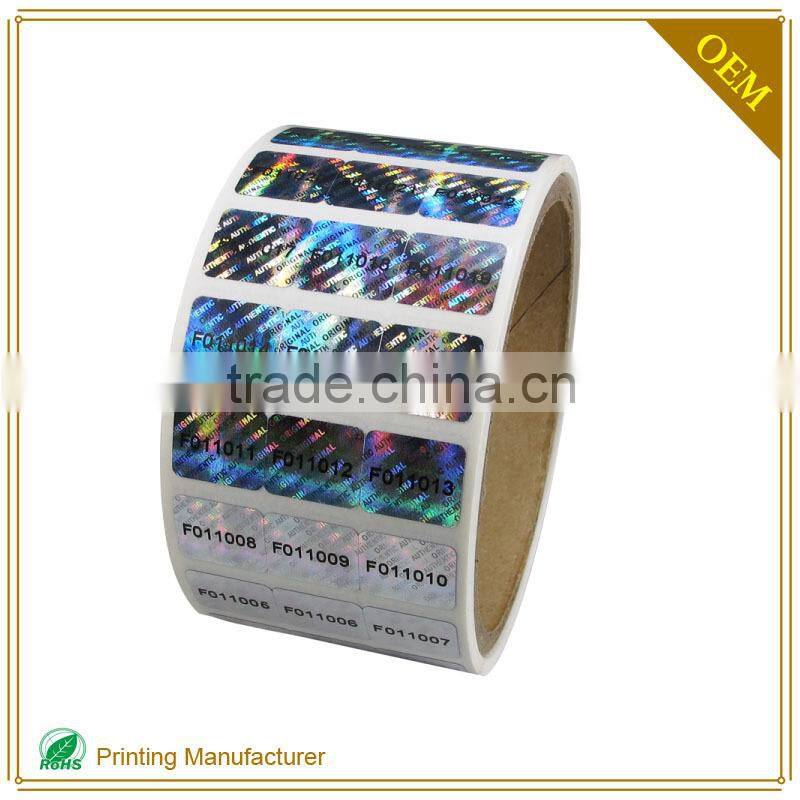 Customed OEM Perfume Label Sticker With LOGO Printing Manufacturer