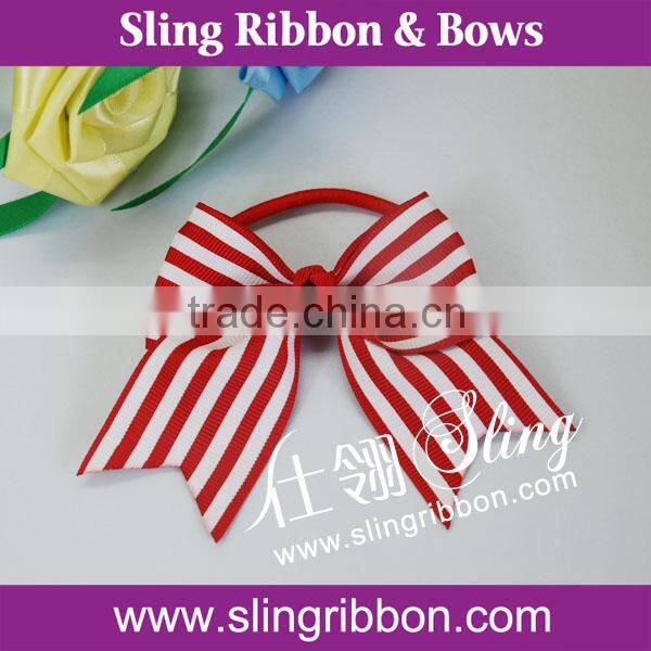 Handmade Polyester Ribbon Hair Band With Printed Pattern