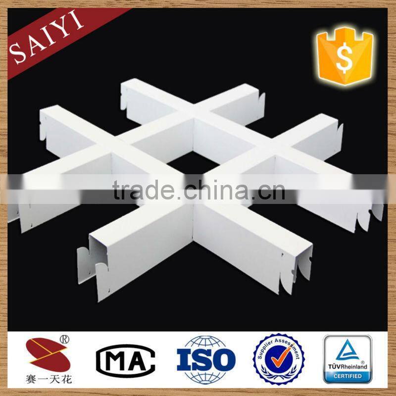 Cost price aluminium grid ceiling