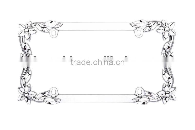 Chrome License Frame