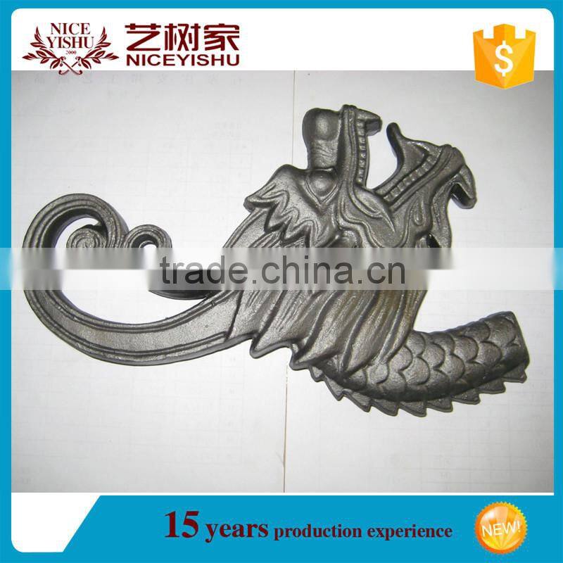 wrought iron railing components forged spear points