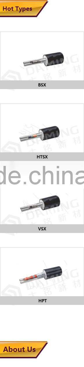 China supplier heat trace sample composite pipe with electric heating cable