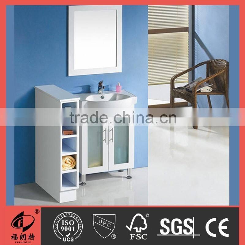 24 inch free standing bathroom vanity with side cabinet 2015068