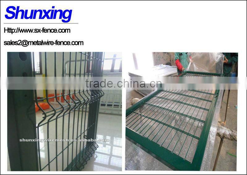 black/green metal single and double door from Anping Shunxing