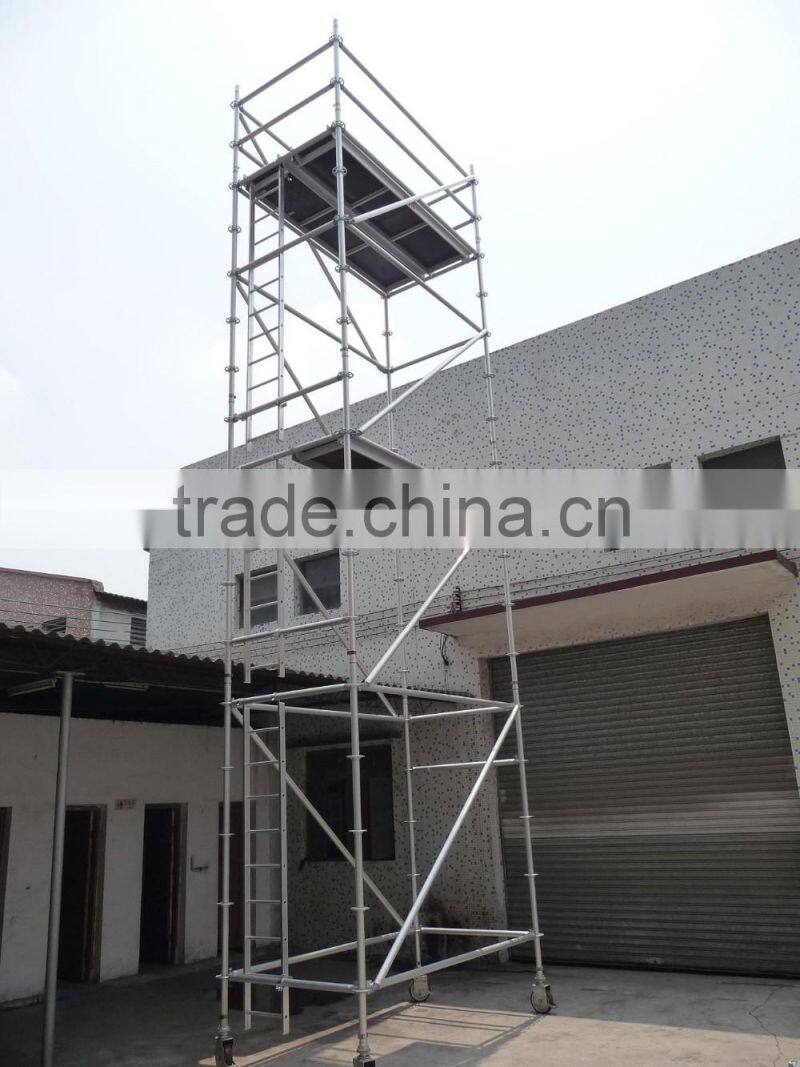Installation more convenient quick scaffolding system