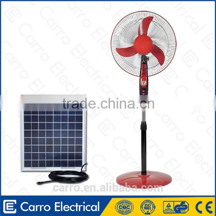 Carro Electrical 16inch 12v 15w solar house fan DC-12V16C