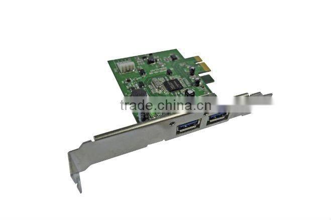 2-port USB3.0 pci adapter card/pci to usb converter