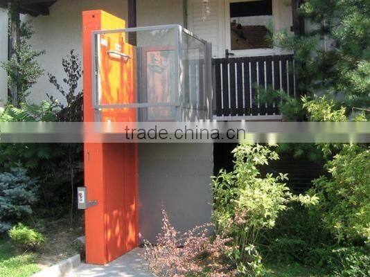 CE ISO Approved wheelchair hydraulic vertical platform lift for home/elevators for disabled