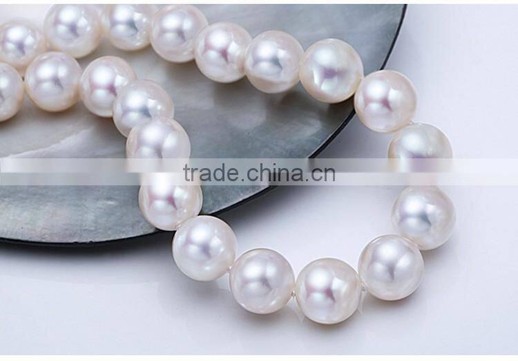 white color high luster fashion necklace for wedding jewelry wholesale