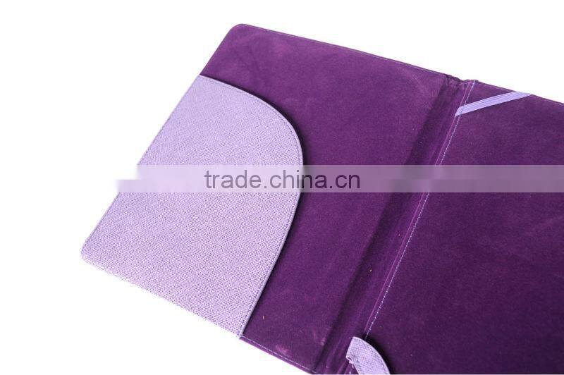 Purple PU Leather Tablet PC Case