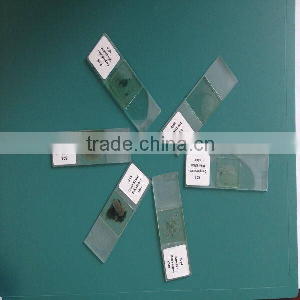 Polarizing microscope geography grinding section slides