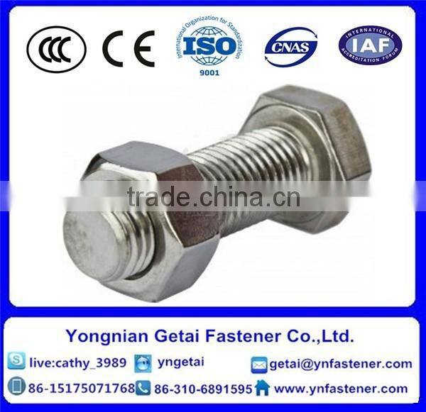 Stainless Steel Hexagon head bolts