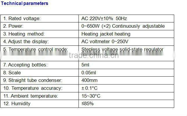 HK-1032A Water content tester for crude oil (distillation method) (Double element)
