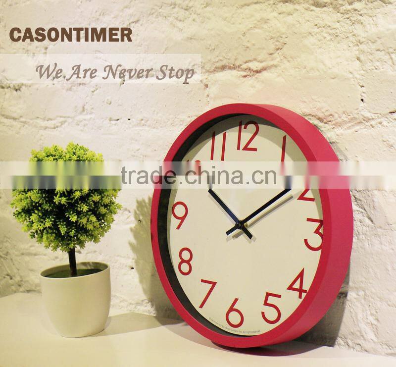 12 Inch Weather Station Wall Clock Fashion Model Clock