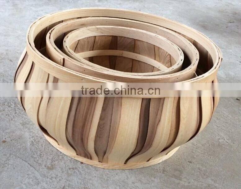 Texas Basket Co. Natural Round 1/2 Bushel Basket