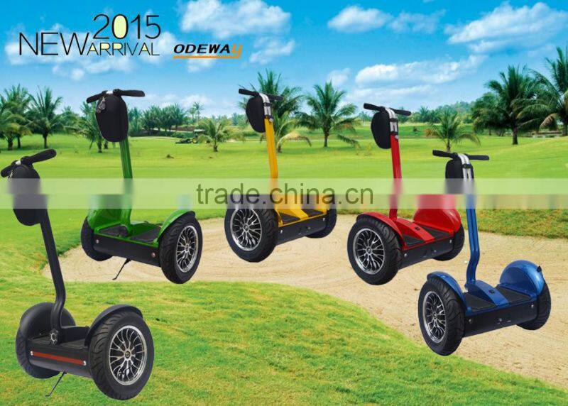 2016 2000W top quality self balancing city road electric chariot scooter