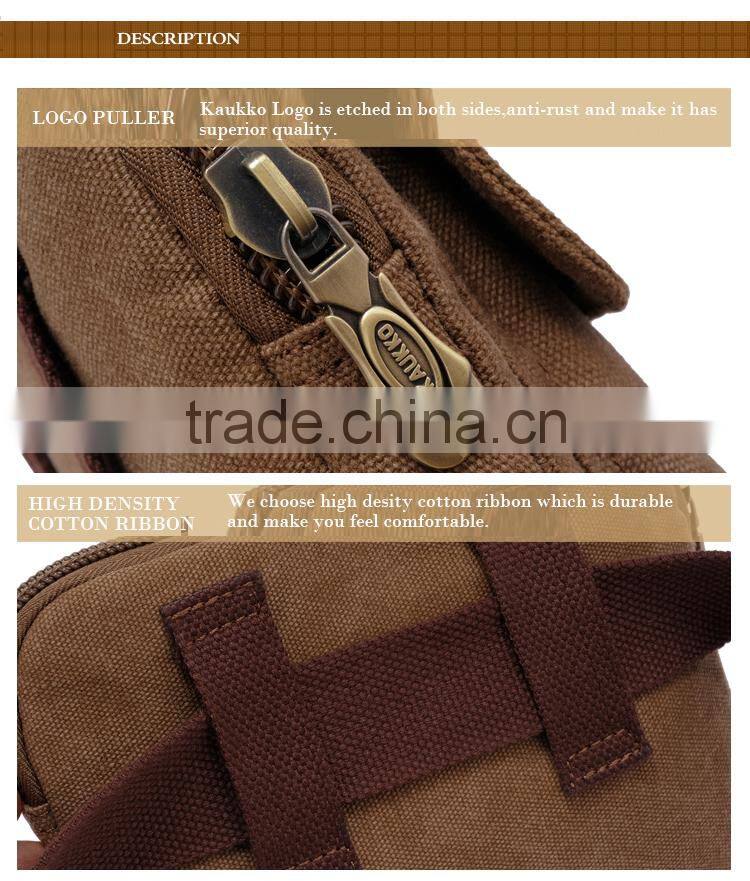 Favourite Waist Belt Pocket Bag Mens Small Canvas Fanny Pack Bag