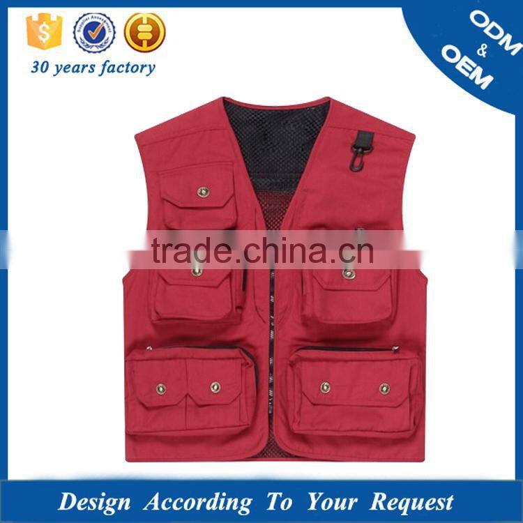 2015 photography vest jackets OEM
