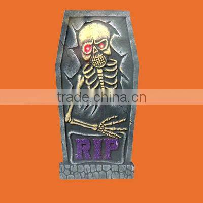 2 Haunted house Mansion POTION poison bottles gargoyle tombstone tonic Halloween