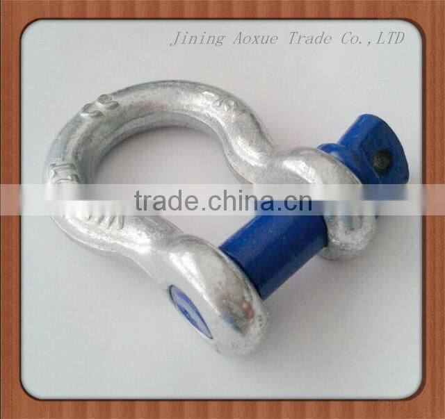 Forged d shackles /dee shackle / bow shackle