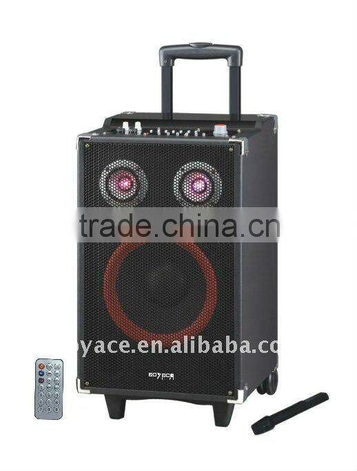 Trolley Speaker with USB/SD