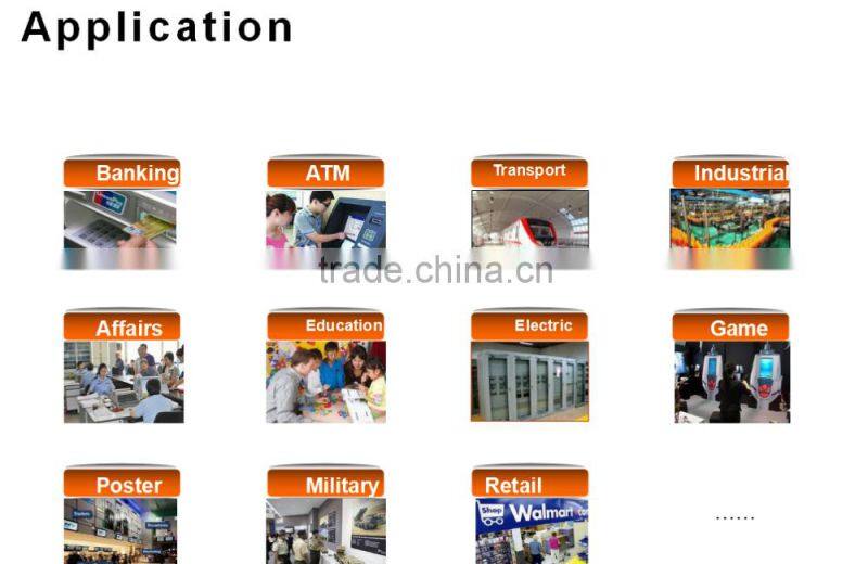 LCD display module monitor board with Analog input, RCA connector