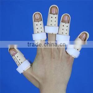 malleable aluminum type of finger protector /finger support / finger splint