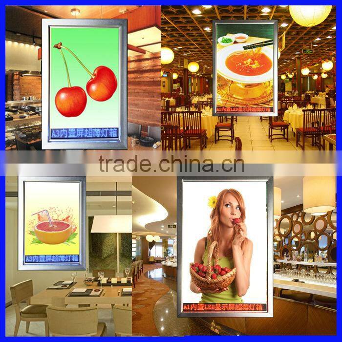 New innovative scrolling led box lights for advertising alibaba in spain