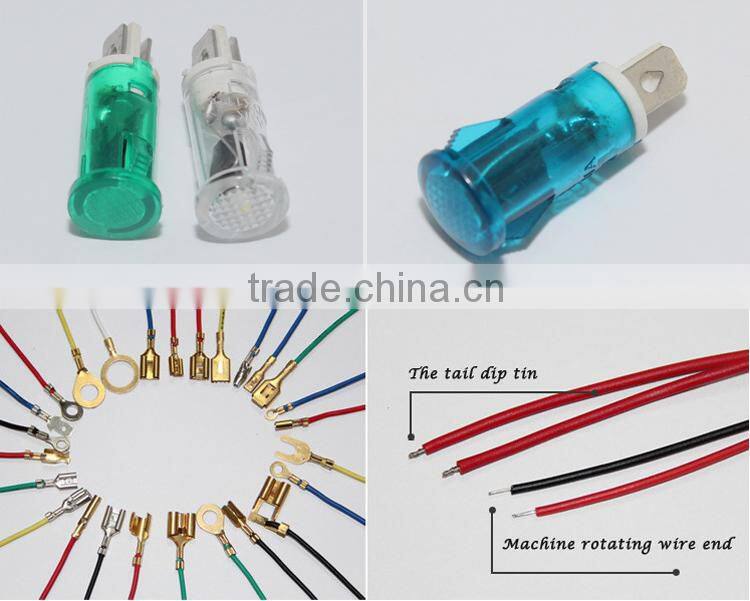 10mm blue indicator light 220VAC neon lamp signal lamp pilot light