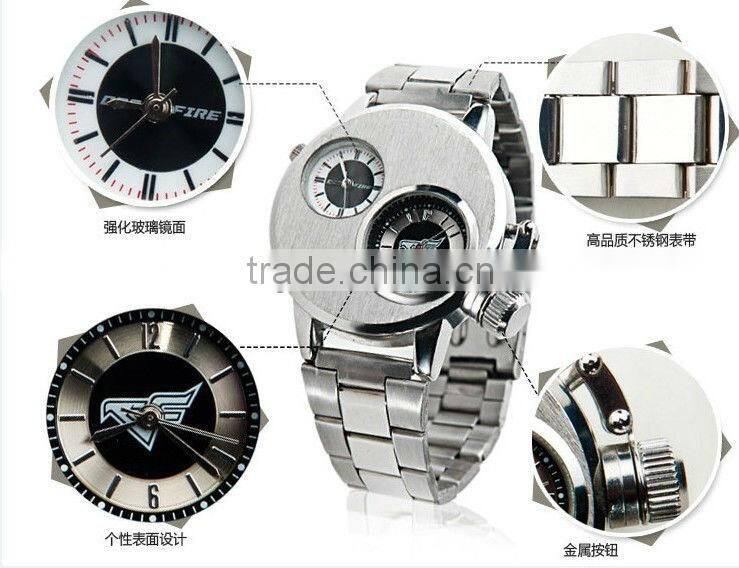Peak Moment Watch double time 2013 hot sale fashion