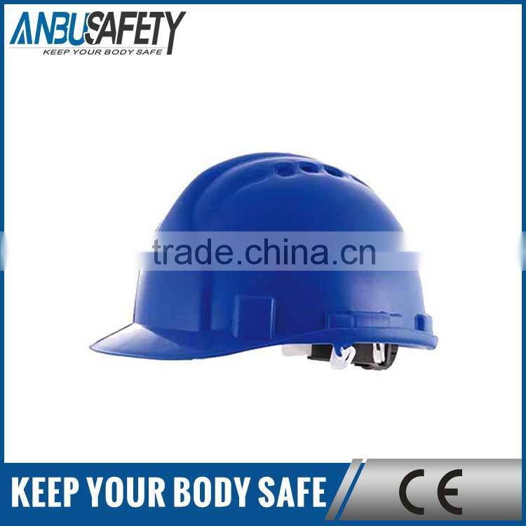 CE EN397 ABS coal miner helmet with chin strap