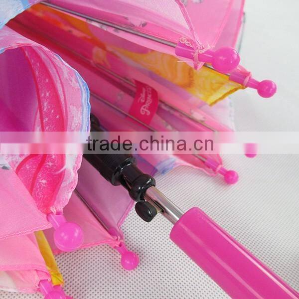Audit Cartoon character princess print kids umbrella