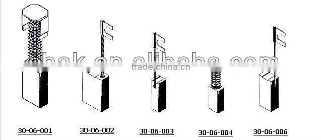 Bosch carbon brushes of power tools(Angle grinders, Electric hammer,etc.,)