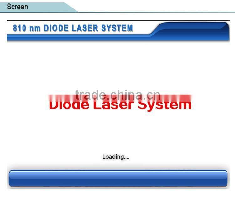 Big spot size portable diode laser 810 hair removal machine/ laser hair removal machine