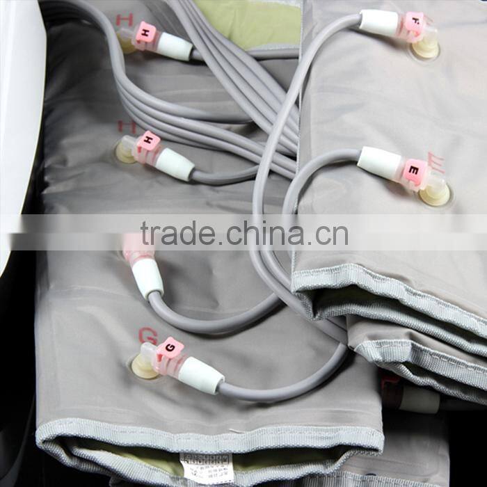 Hot sale ultrasonic welding 36v safty voltage far infrared air pressotherapy lymphatic drainage machine