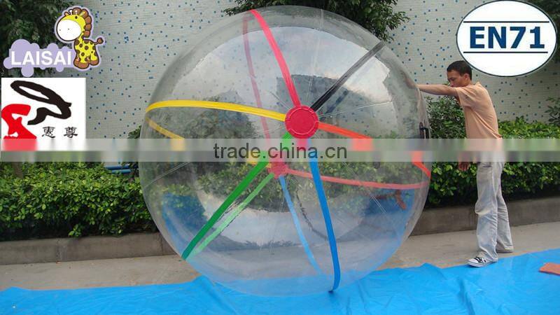 Hot sale Air inflated ground/ water zorb ball for sale, giant zorb ball for bowling