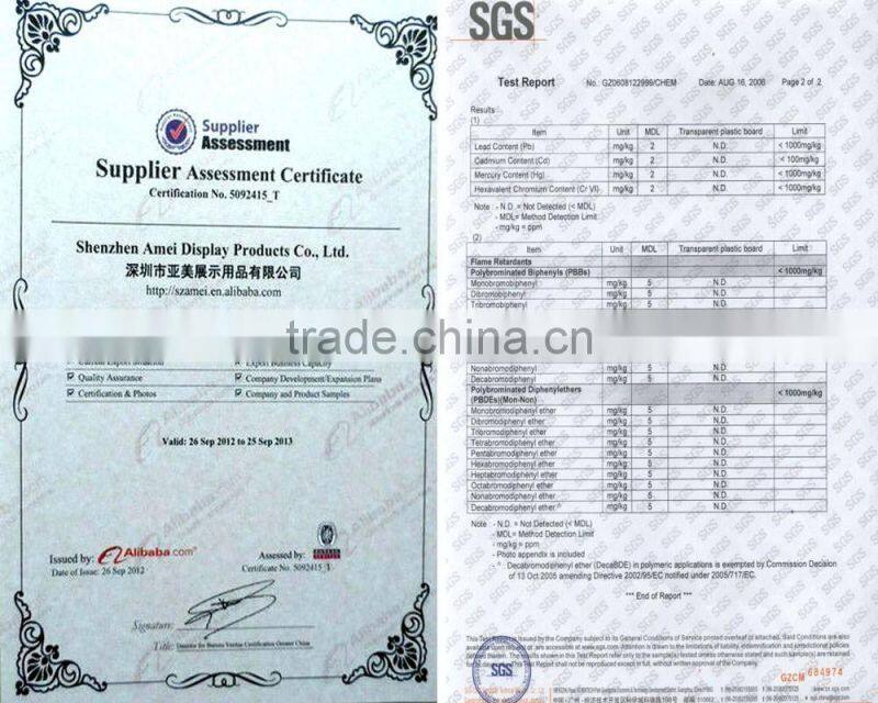 wholesale high quality clear acrylic reindeer christmas tree decorations