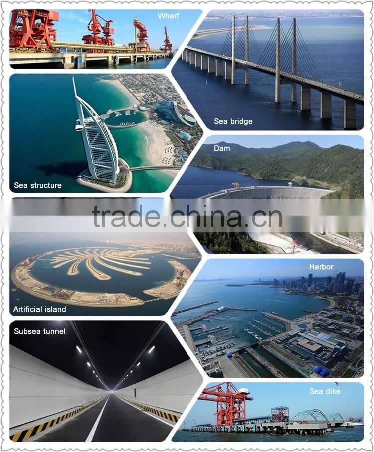 Pop micro portland cement 32.5 L used for ocean project