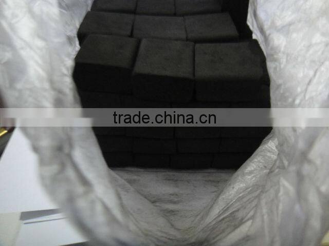 Famous cubic coconut charcoal for shisha or hookah