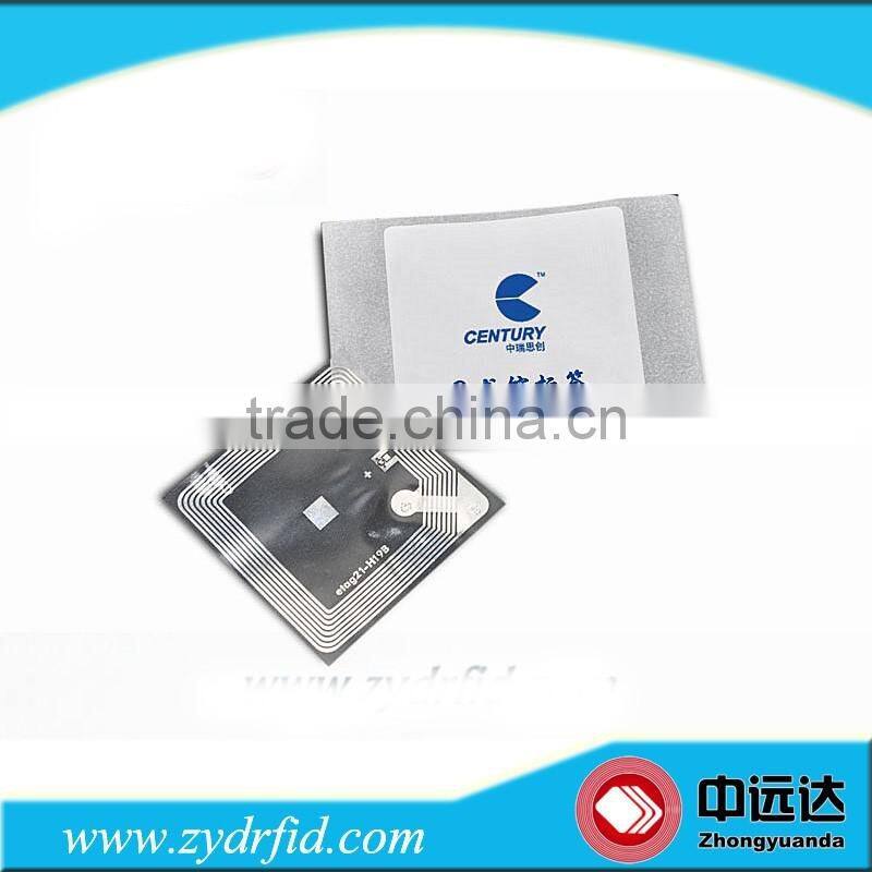 13.56MHz HF rfid tag sticker for book
