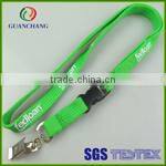 Guanchang cheap polyester lanyard badges for sale