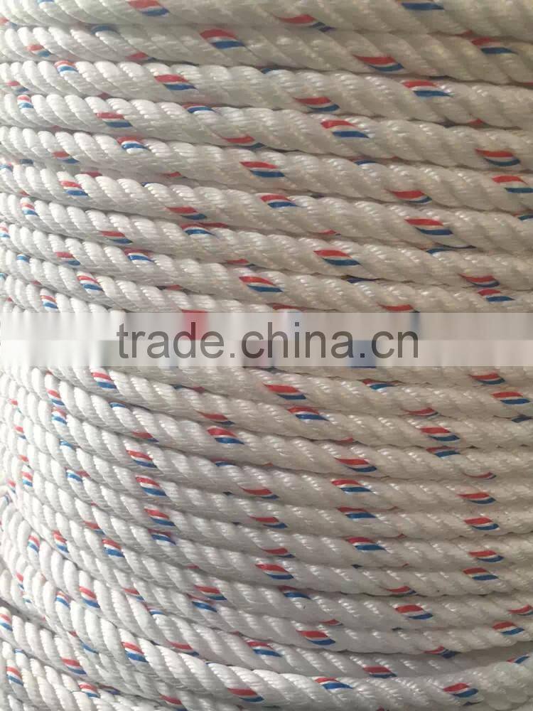 diameter 16mm fishing net rope in China rope factory